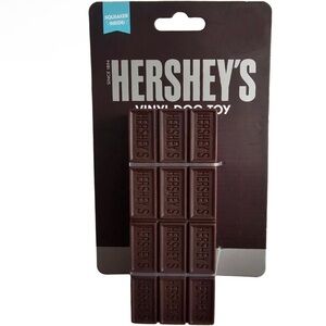 HERSHEY'S Chocolate Bar Vinyl Dog Toy - Brown